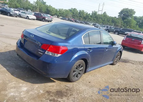 2011 Subaru Legacy 2.5I Premium z USA, uszkodzony, nr VIN 4S3BMBG68B3227750
